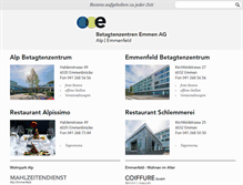 Tablet Screenshot of betagtenzentren-emmen.ch